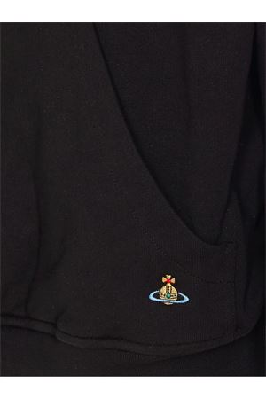 Black cotton hoodie VIVIENNE WESTWOOD | 3I010010J006ON401